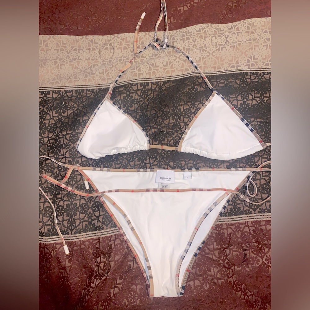 AUTHENTIC Two Piece Burberry Swimsuit.